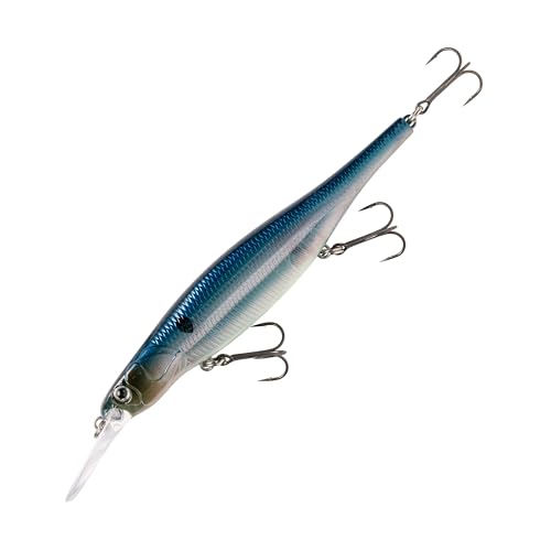 Booyah Flash Point Jerkbait Jr Deep - color: Midnite Shad