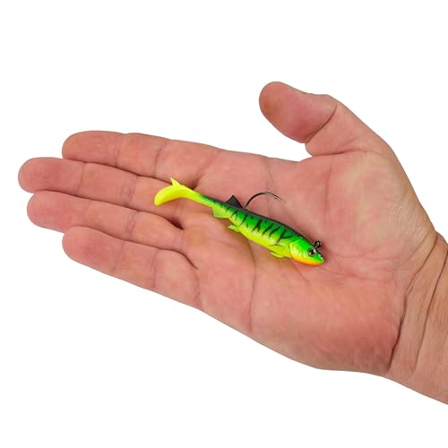 Berkley PowerBait Minnotator Fishing Soft Bait - color: Firetiger, size: 3.5 in - 3/8 oz