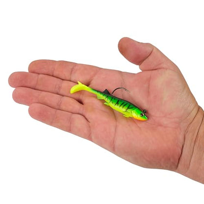 Berkley PowerBait Minnotator Fishing Soft Bait - color: Firetiger, size: 3.5 in - 3/8 oz