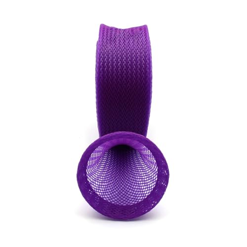 Mr. Z Pack of 4 Casting Fishing Rod Sleeves with 2 Rod Straps Fishing Rod Covers Pole Jacket Rod Socks - color: Purple