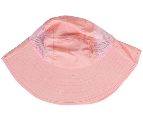Outdoor Kids Sun Hat for Boys Girls UPF 50+ Breathable Summer Mesh Fishing Hat with Wide Brim Neck Flap Bucket Hat