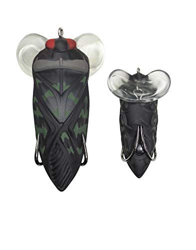 LUNKERHUNT Yappa | Frog Lure, Topwater Fishing Lure for Bass Fishing | Skirted Legs Flare, Soft Hollow Bodym, Weedless Hooks, Fishing Baits