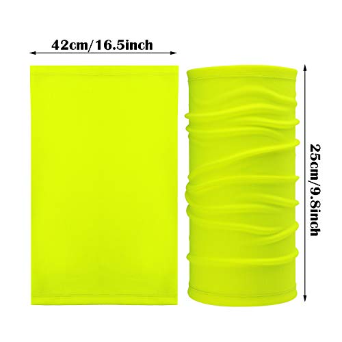 Geyoga Summer UV Protection Cooling Neck Gaiter | Sunscreen Breathable Face Scarf Bandana Mask Neck Gaiter for Outdoor Fishing Hiking Camping - color: Delicate Colors