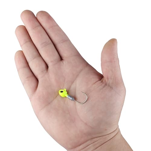 Berkley Fusion19 Hybrid Fishing Jigheads - color: Chartreuse, size: 1/0 Hook Size - 3/16 oz