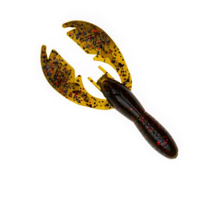 BAITFUEL Baby PACA Craw - color: Green Pumpkin Red