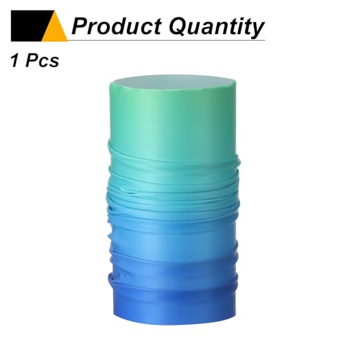 HARFINGTON Summer Cooling Neck Gaiter Sun Protection Face Mask Fishing Necks Gaiter Unisex for Cycling Outdoor Sports - color: Gradient Blue-green