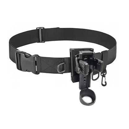 Fly Fishing Rod Holder,3rd Hand Belt Clip Rod Holder,Fly Fishing Wader Belt,Fishing Belt, for Fly Fishing and Spinning Rods