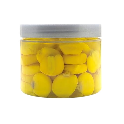 WCB Carp Baits - Flavored Jumbo Corn Bait - Ideal for Carp Fishing - style: Flavor: Banana