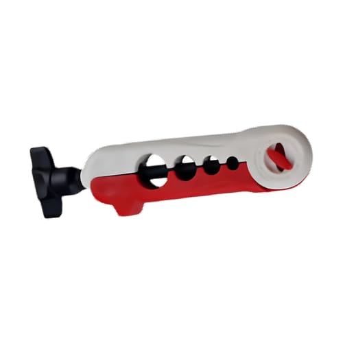 Fishing Reel Winders Sea Rod Casting Line Wrapper Spoolers Portable Winding Tool Removable Winding Device Enduring Portable Reel Line Spoolers Machine - color: Red and white