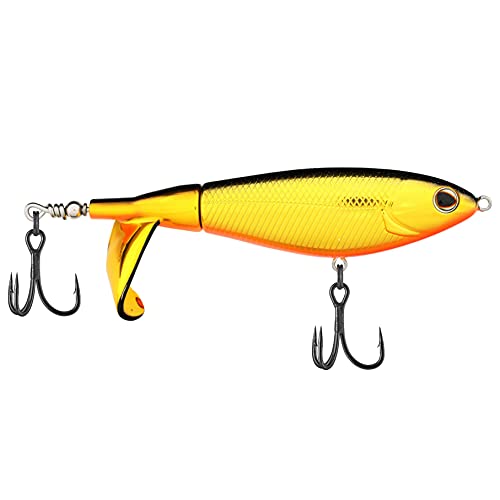 Berkley Choppo Saltwater Fishing Hard Bait - color: Black Gold, size: 105mm - 3/4 oz