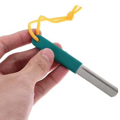 Abaodam Portable Fishing Hook Sharpener with Abrasive Material, High Hardness and Precision Production for Outdoor Tools, Compact Fishhook File for Efficient Sharpening of Fishing Gear