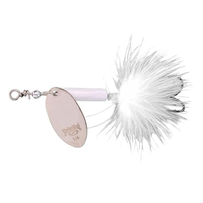 Strike King Bitsy Spinner Wire Bait - color: 204 - White, size: 1/4 oz