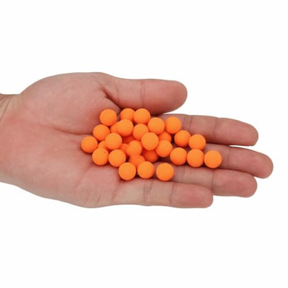 30PCS/Box Carp Fishing Foam Soft Pellets Baits – Floating Boilies Ball Lure for Hair Rigs & Feeder, Freshwater & Saltwater Carp Fishing - color: Orabnge 10mm