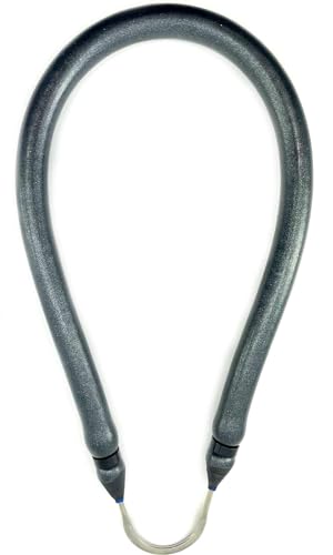 SPEARFISHING WORLD 5/8 Inch (16mm) O.D. Speargun Rubber Bands with Flat Stainless Steel Wishbone Fits Most Spearguns for Spearfishing Freediving & Scuba Diving - size: 24in for 48 in Spearguns