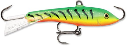 Rapala Rapala Jigging Rap - color: Glow Tiger, size: Body Length: 1-1/2"
