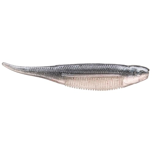 Strike King Strike King Spotlight Shim-E Minnow Fishing Lure, Soft Plastic Jerkbait, 6-Pack - color: Pro Blue Red Pearl, size: 3"
