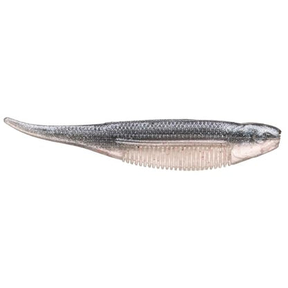 Strike King Strike King Spotlight Shim-E Minnow Fishing Lure, Soft Plastic Jerkbait, 6-Pack - color: Pro Blue Red Pearl, size: 3"