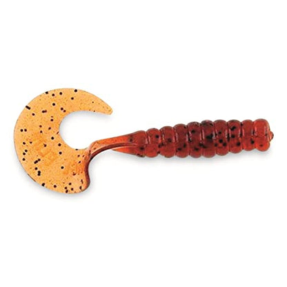 Berkley PowerBait Power Grubs Fishing Soft Bait - color: Black, size: 2" (20 Count)