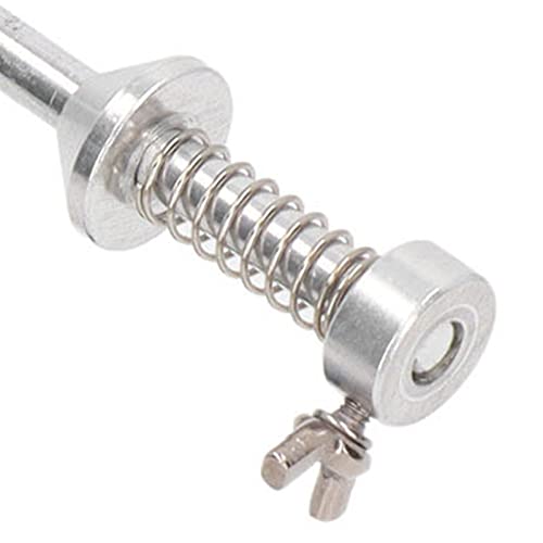 Fishing Line Winder with Clamp, Aluminum Alloy Fishing Line Winder, Adjustable Stable Protable Spooler Machine, Convenient Hand Crank Fishing Line Spooler for Fisherman
