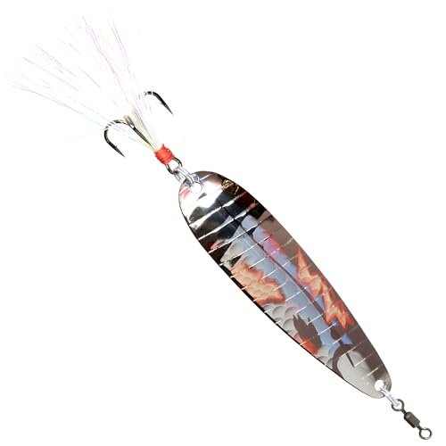 Nichols Lures Lake Fork Flutter Spoon - color: Undead, size: 4"/3/4 oz