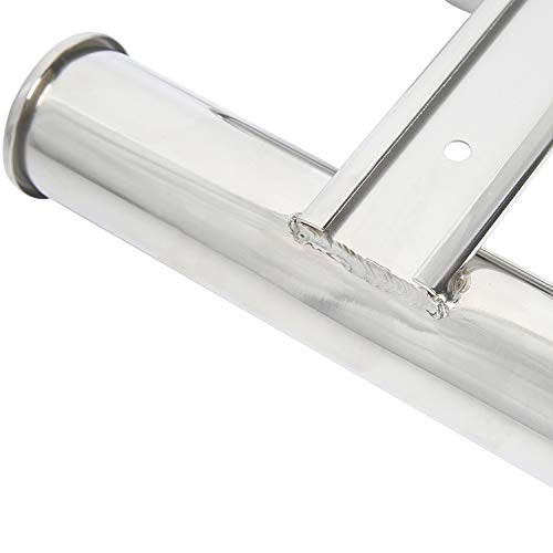 NovelBee 5 Tubes 316 Stainless Steel Fishing Rod Holder for Boats Yacht