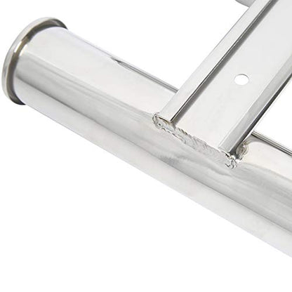 NovelBee 5 Tubes 316 Stainless Steel Fishing Rod Holder for Boats Yacht