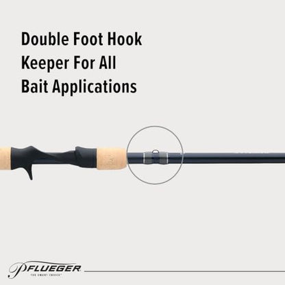 Pflueger President XT Casting Rod - size: 7'3" - Medium Heavy - 1pc