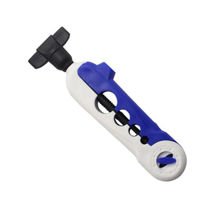 Fishing Reel Winders Portable Line Spoolers Machine Fish Equipments Winding Tool Tackle Portable Line Spoolers Machine - color: 1 White Blue