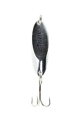 1/8-2oz / 3.5g-60g Silver Chrome Casting Spoon Fishing Lure Jig - 4 Pack - size: 1.5oz