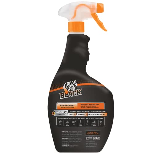 DEAD DOWN WIND Evolve Field Spray - size: 32 Ounce (Pack of 1), style: Premium Black