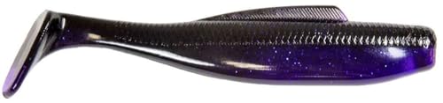 Z-Man DieZel MinnowZ Soft Paddle Tail Swimbait 3 Pack - color: Purple Demon