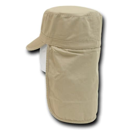 Rapiddominance Foreign Legion Cap - color: Khaki, size: Large-X-Large