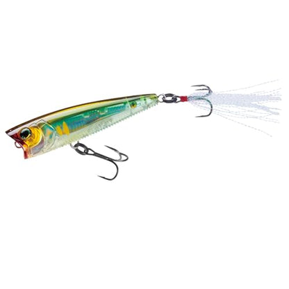 Yo-Zuri 3DB Popper, Floating, 3 Inch, 75mm, Gizzard Shad - color: Prism Ayu