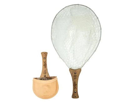 Handy Pak Insta-Net - Teak Wood/Rubber (Ghost) Netting - Made in America
