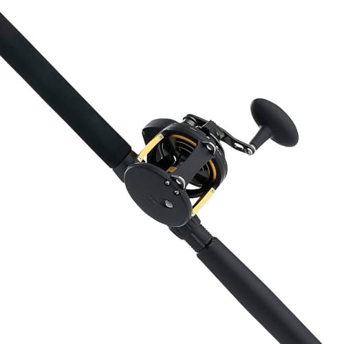 Penn Squall II Lever Drag Fishing Rod & Reel Combo - size: 50 Size Reel - 6'6" - Medium Heavy