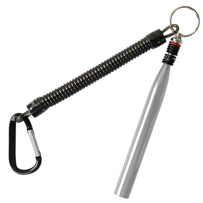 Reaction Tackle Wacky Rig Tool and O-Rings for Soft Plastic Worms, Bass Fishing Wacky Rig and Neko Rig Stick Bait Setup for Largemouth and Smallmouth - color: Silver Wacky Tool (+10 O-rings)