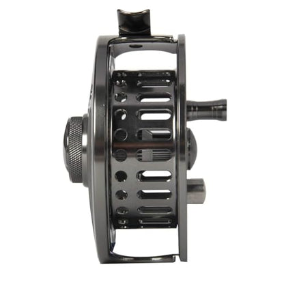EX-ALC Fly Reel 3/4 5/6 7/8 9/10WT CNC Machined Large Arbor Aluminum Fly Fishing Reels Silver/Gunsmoke Fly Reels - color: Gunsmoke, size: 7/8WT Fly Reel