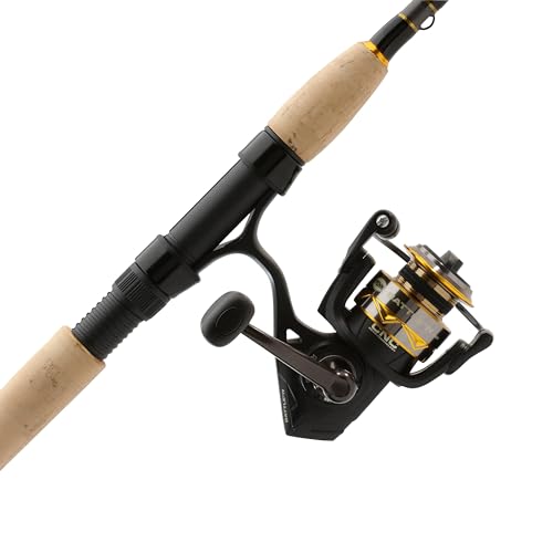 Penn Battle IV Spinning Reel and Fishing Rod Combo - size: 1000 Size Reel - 6'6" - Light - 1pc, style: Battle IV