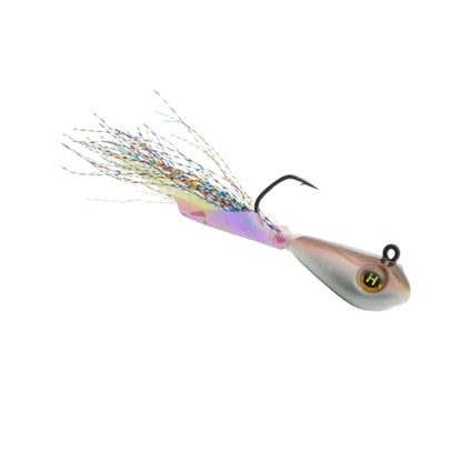 Hogy Groundfish Biki Jig, Jig Head for Fishing | VMC Barbarian Hook | Saltwater & Freshwater Fishing Lures for Tog, Fluke, Sea Bass, Cod | Swim & Slow Jig Fishing Bait for Shallow Waters - size: 1.6 oz