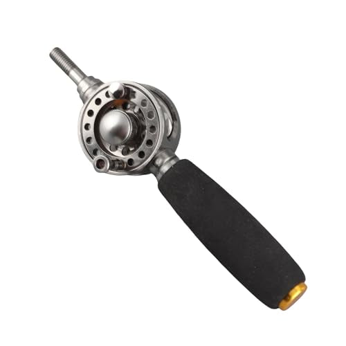 Metal Fishing Reel, 2+1 Bearings High Speed Fishing Raft Wheel with Handle Accessory for Angling Adventure