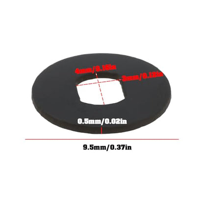 SING F LTD 10-Pack Spool Shim Washers 10BXN 9.5 x 3 x 0.5 mm, Compatible with Shimano RD3503 Spinning Reel