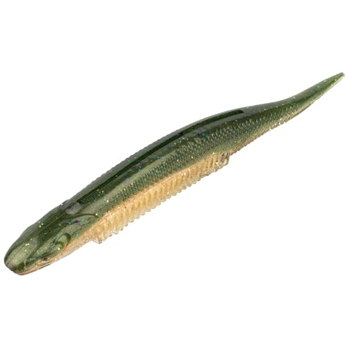 Strike King Strike King Spotlight Shim-E Minnow Fishing Lure, Soft Plastic Jerkbait, 6-Pack - color: The Real Gill, size: 5"