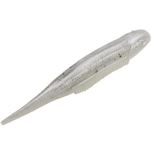 Strike King Strike King Spotlight Shim-E Minnow Fishing Lure, Soft Plastic Jerkbait, 6-Pack - color: Crystal Flash, size: 3"