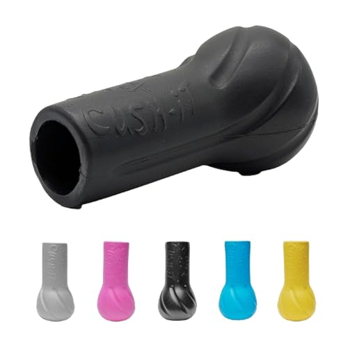 Floating Fishing Rod Butt Cushion Rod Float for Catfish Musky Salmon Fishing, Rod Butt Pad Comfort Protector Kayak Fishing Accessory Freshwater Saltwater Rods – Luna Sea Cush-It All Species Rod Gimbal - color: Black
