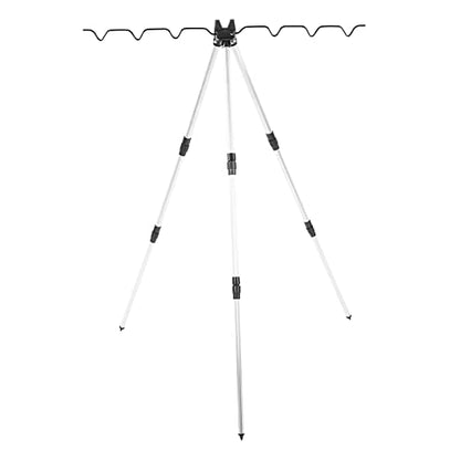 Fishing Rod Holder, Multifunctional Rod Tripod Outdoor Sea Fishing Support Stand Aluminum Alloy Telescopic Triangle