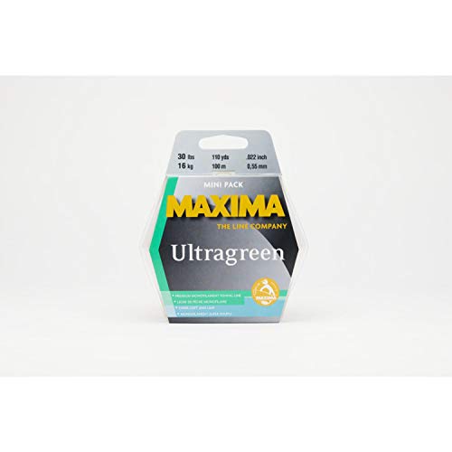 Maxima Fishing Line Mini Pack - style: Ultragreen, 30-pound, 110-yard