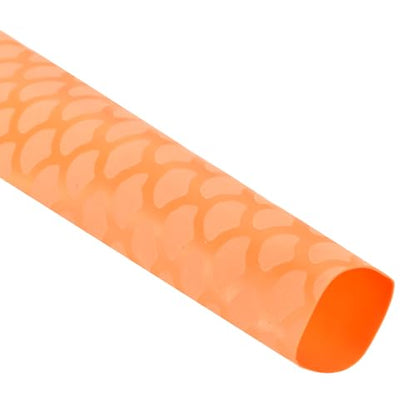 DMiotech Heat Shrink Sleeve Wrap Tubing x Tube Tubing for Fishing Rod Grips and Other Grips, Non Slip - Insulation - Waterproof 40'' Lengths, Dia 25mm Yellow Scales - color: Yellow Scales, size: Dia 25mm