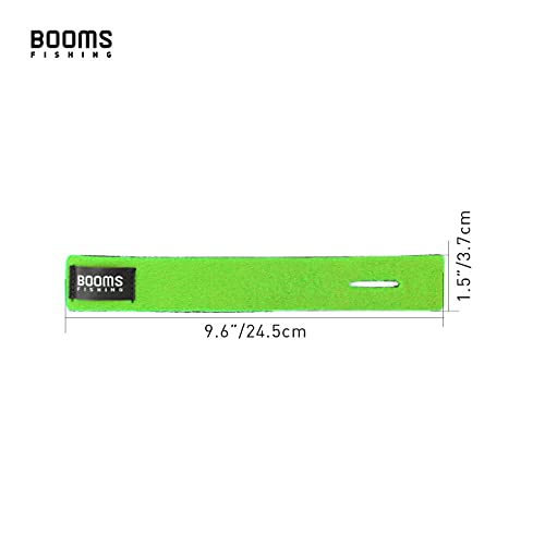 Booms Fishing RS3 Fishing Rod Wrap Pole Straps， Hook & Loop Fishing Rod Belts, Fishing Rod Ties for Casting Rods, Spinning Rods and Fly Rods - style: F: Multicolor_9.6"_12pack