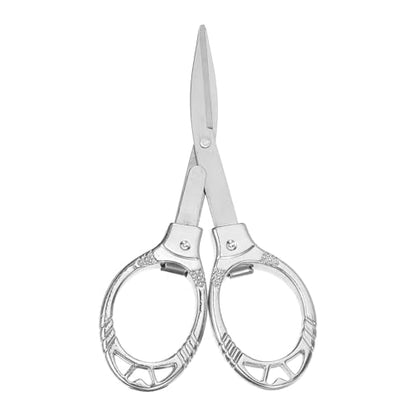 PATIKIL Folding Scissors Mini Fishing Braided Line Cutter Paper Portable Scissors for Fishing, Classroom Activities, Arts and Crafts Projects