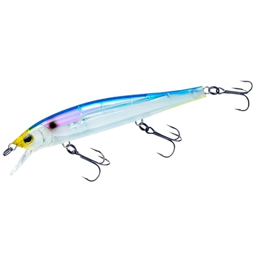 Yo-Zuri 3DB Jerkbait 110, Suspending, 4-3/8 Inch, 110mm, Natural Ayu - color: Natural shad, size: 4-3/8 Inch